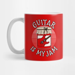 Guitar Is My Jam Electric Guitarist Musician Funny Mug